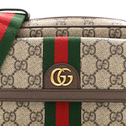 Gucci GG Supreme Monogram Web Mini Ophidia Bag Beige Ebony 8 of 10