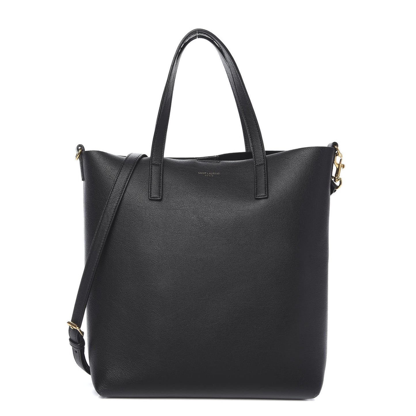 Calfskin Toy Shopping Tote Black
