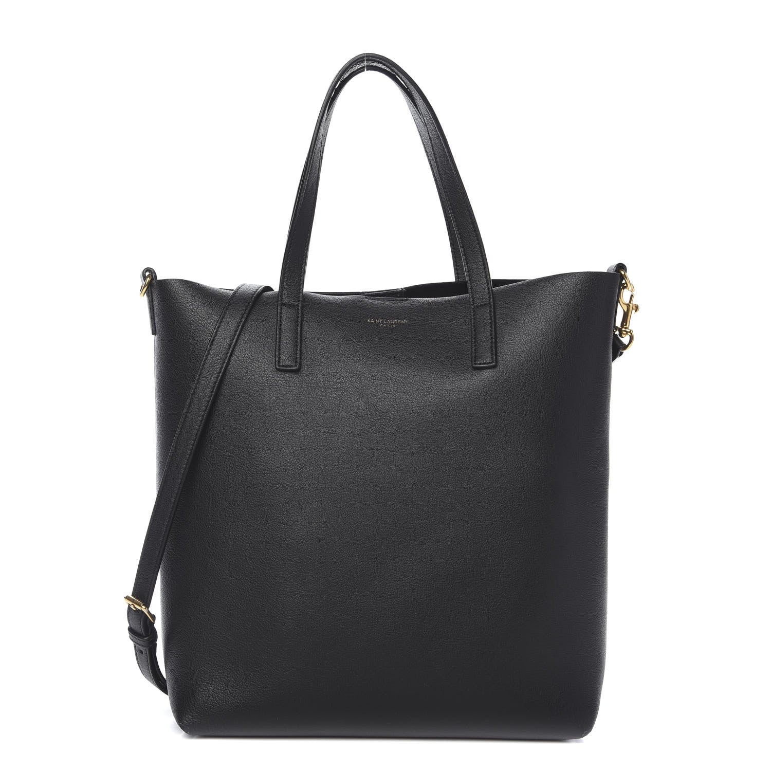 Saint Laurent Calfskin Toy Shopping Tote Black 1 of 9