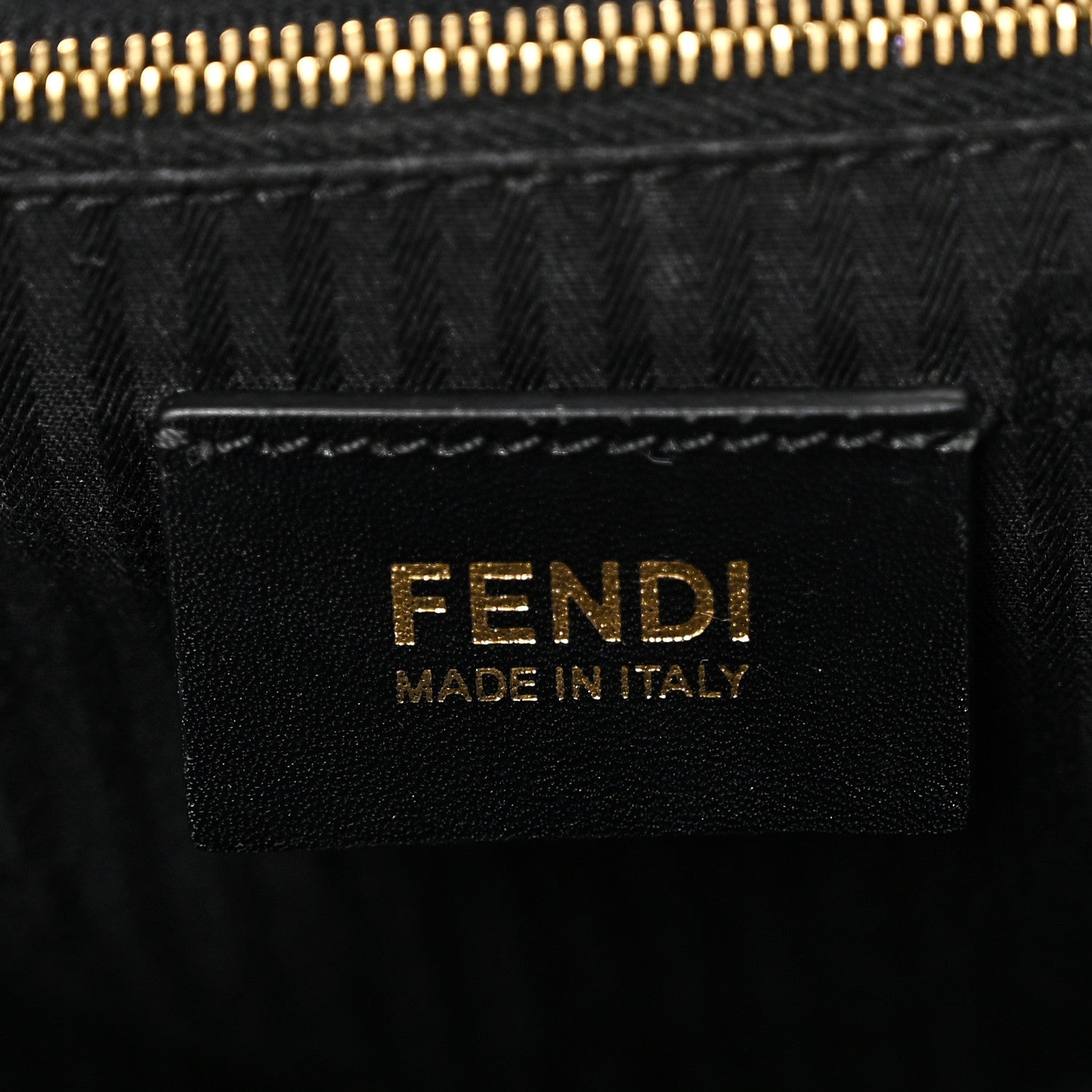 Fendi Vitello Elite Large 2Jours Tote Black 6 of 10