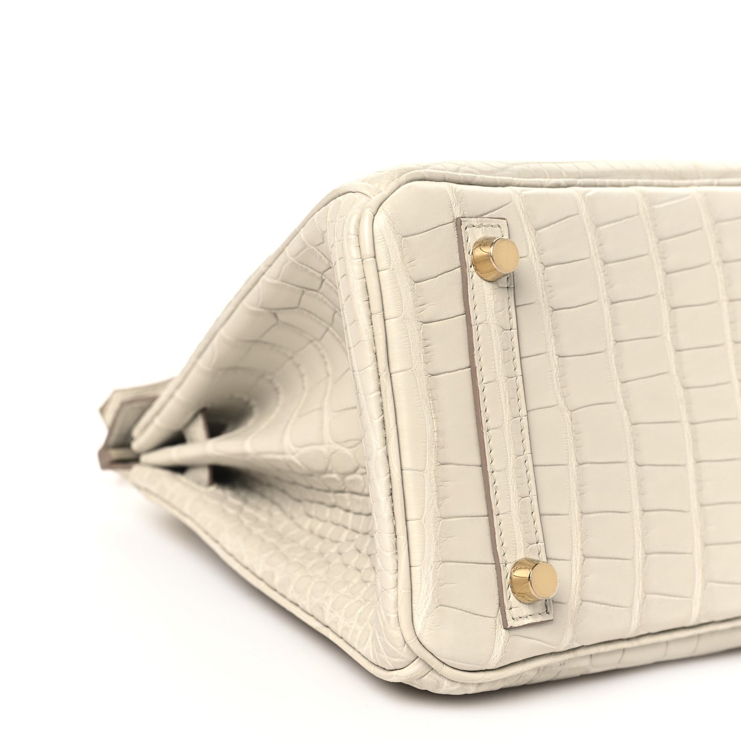 Matte Alligator Birkin 25 Beton