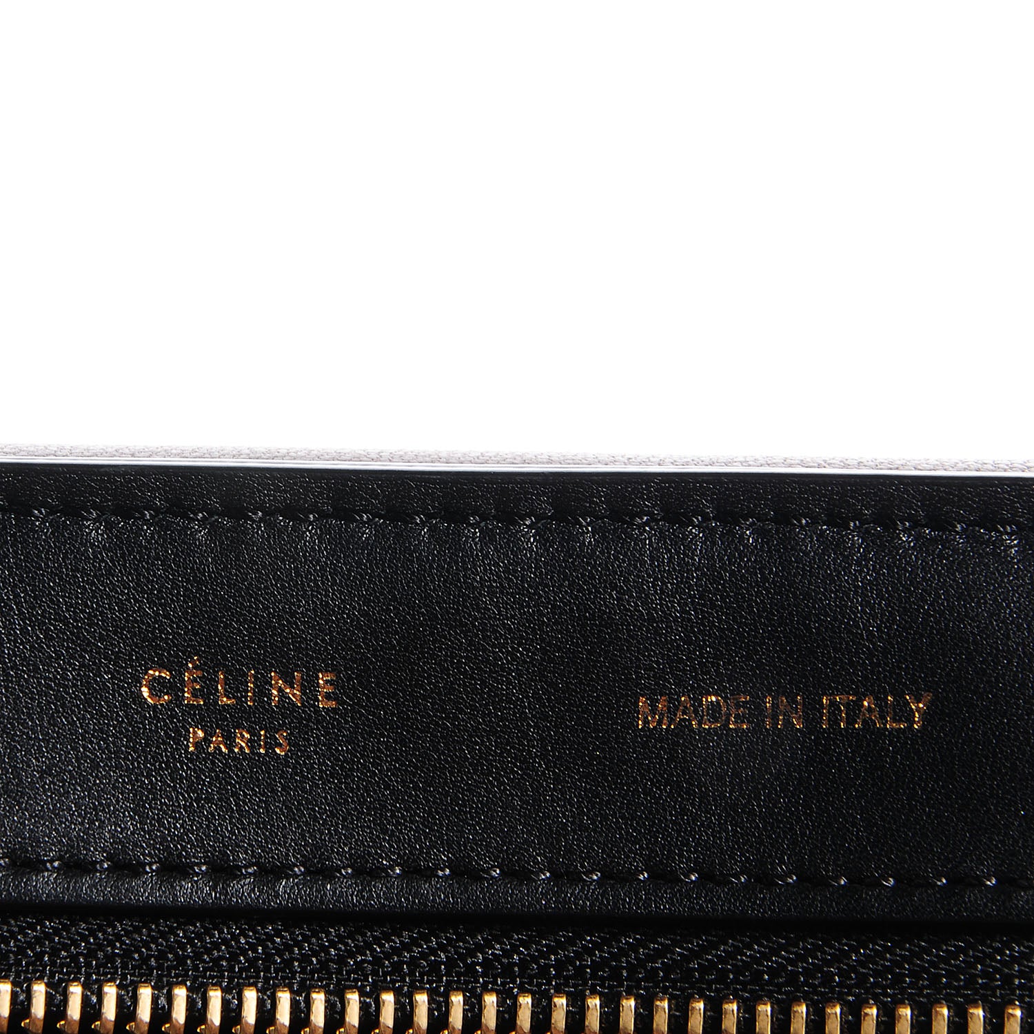 Celine Calfskin and Suede Large Trapeze Tri-Color Cobalt 5 of 7
