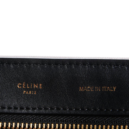 Celine Calfskin and Suede Large Trapeze Tri-Color Cobalt 5 of 7