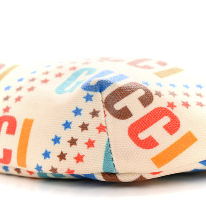 Gucci Coated Canvas Logo Star Print Childrens Belt Bag Beige Multicolor Vibrant Orange 10 of 15