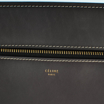 Celine Smooth Calfskin Medium Edge Shoulder Bag Grey 8 of 8