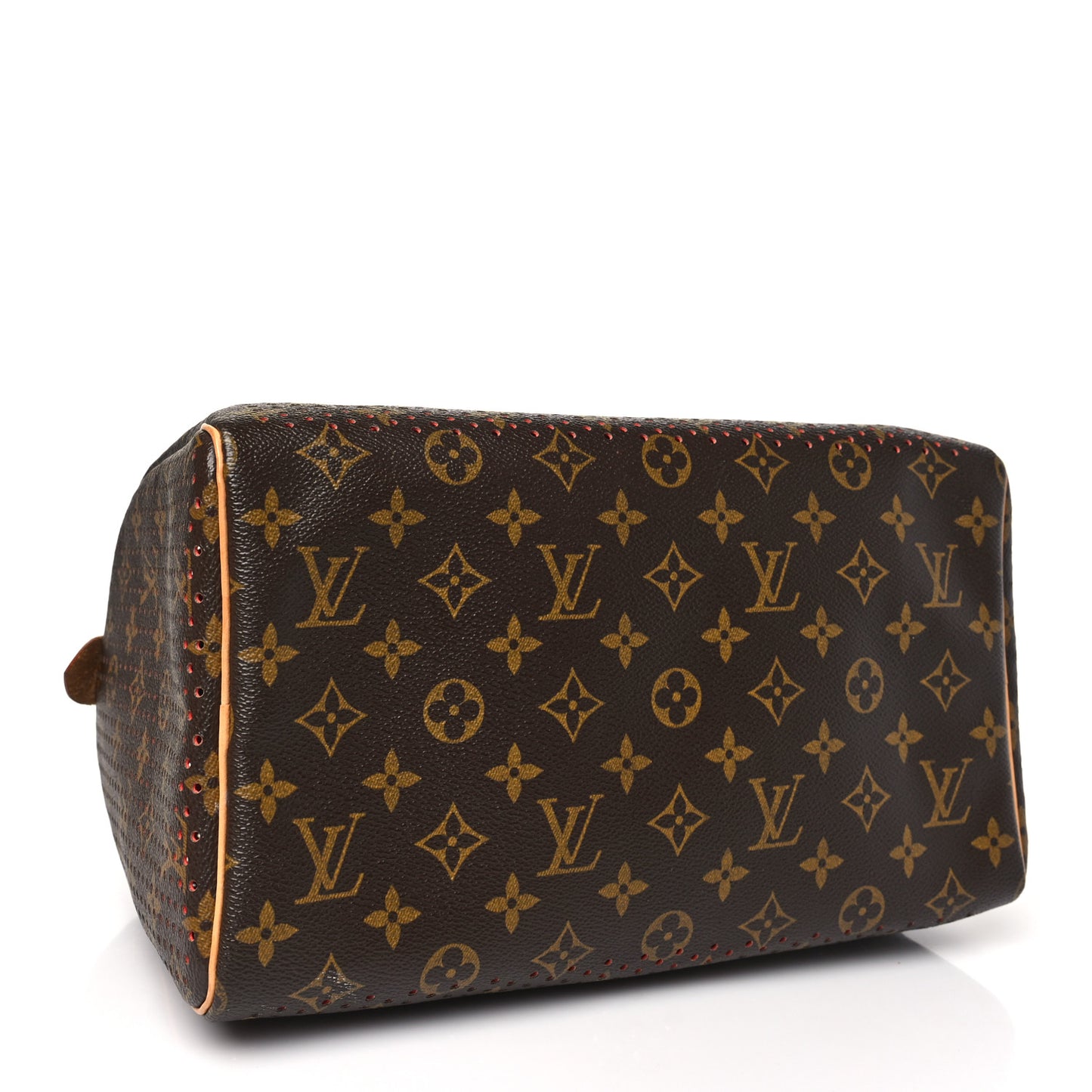 Monogram Perforated Speedy 30 Orange