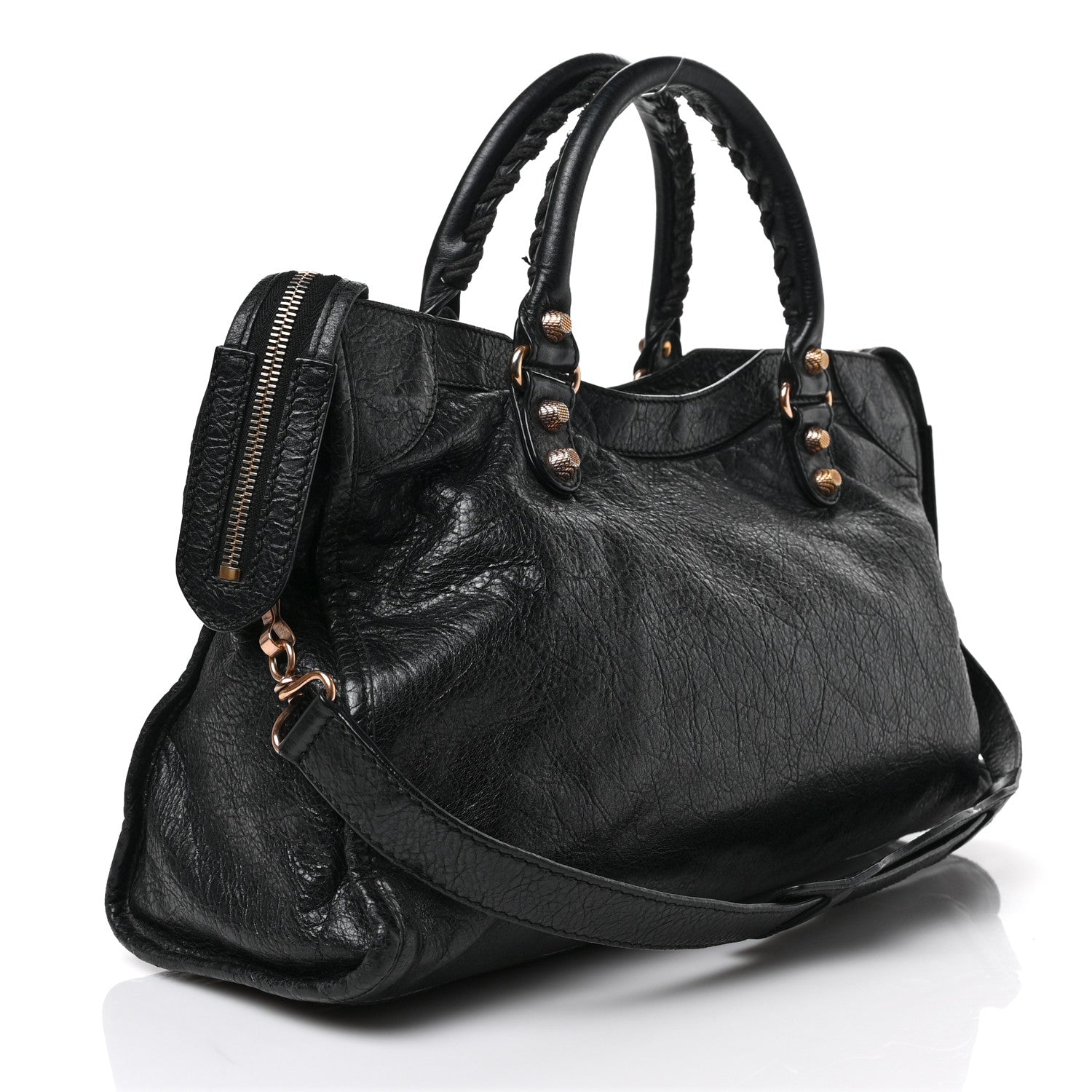 Balenciaga Agneau Giant 12 Gold Hardware City Black 3 of 8