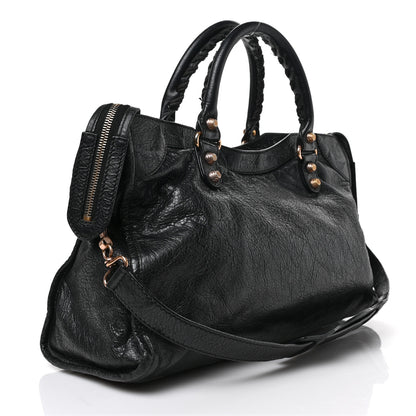 Balenciaga Agneau Giant 12 Gold Hardware City Black 3 of 8