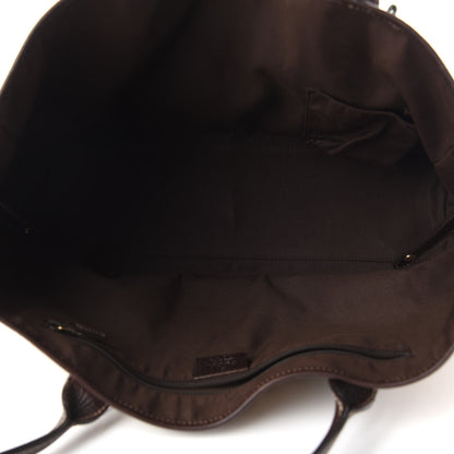 Gucci Monogram Medium Princy Tote Dark Brown 5 of 12