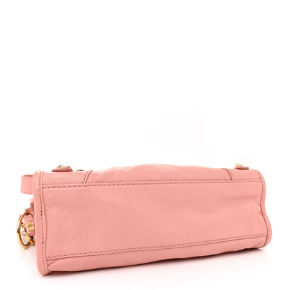 Balenciaga Agneau Giant 12 Gold Hardware Mini City Rose Peche 4 of 13