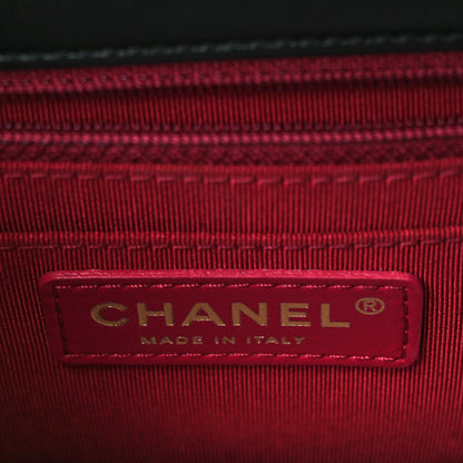 Chanel Lambskin Quilted Mini Romance Square Flap Black 5 of 10