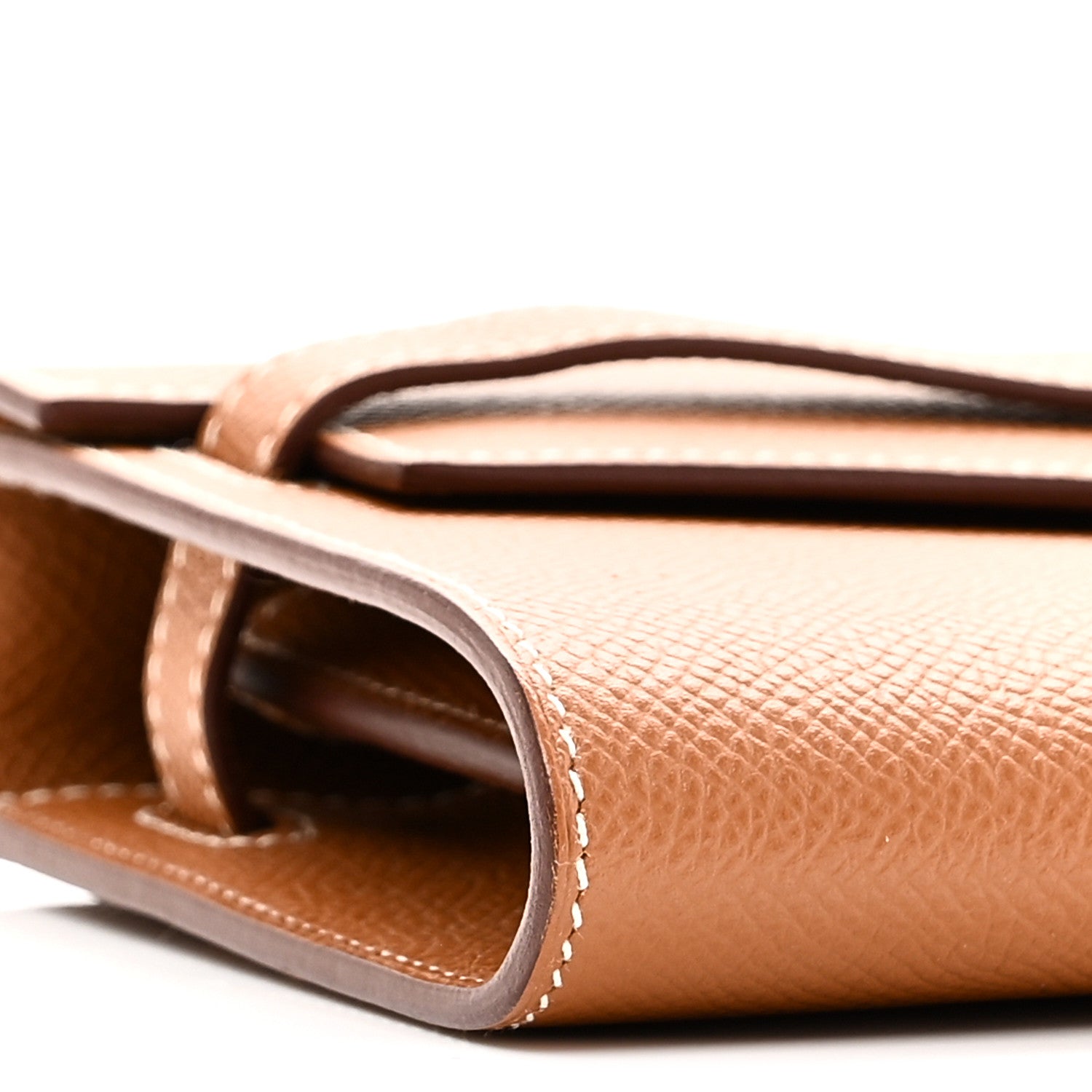 Hermes Epsom Kelly Wallet To Go Gold 9 of 11