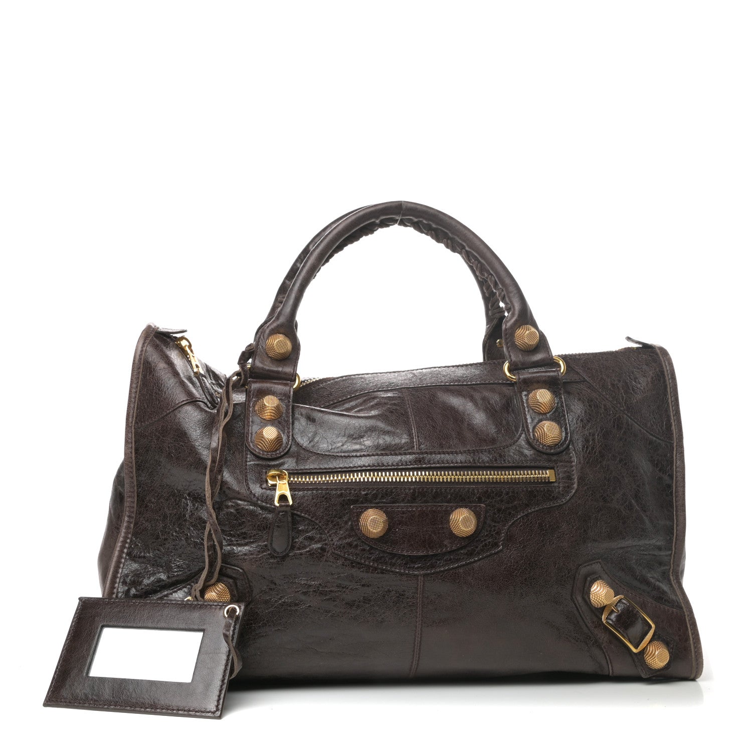 Balenciaga Agneau Giant 21 Gold Hardware Work Charbon 1 of 9