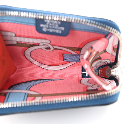 Hermes Epsom Silk'In Coin Purse Deep Bleu 5 of 8