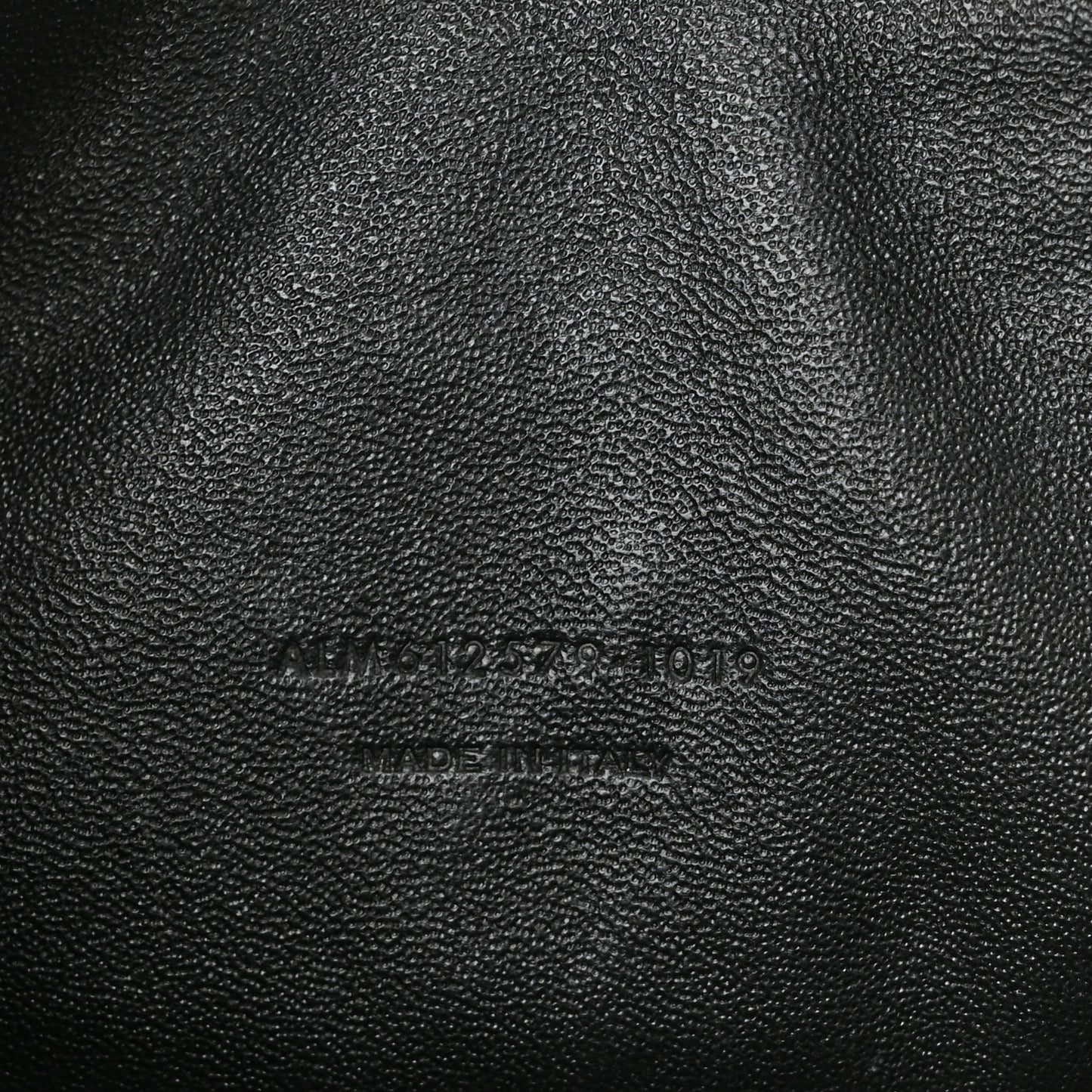 Grain De Poudre Matelasse Monogram Mini Lou Camera Bag Black