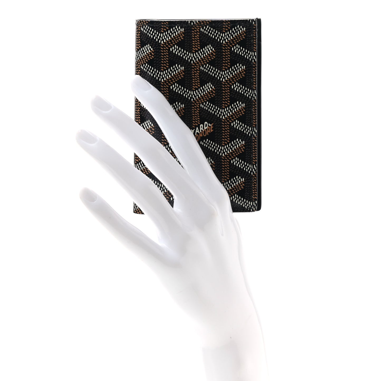 Goyardine Saint Pierre Card Holder Black