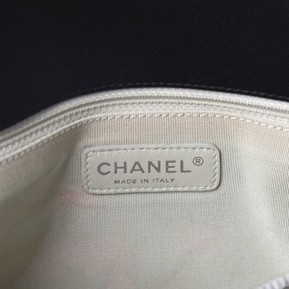 Chanel Caviar Quilted Timeless CC Soft Tote Black 12 of 14