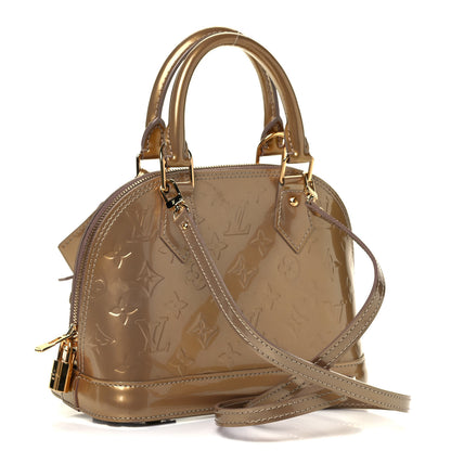 Louis Vuitton Vernis Alma BB Mordore 2 of 7