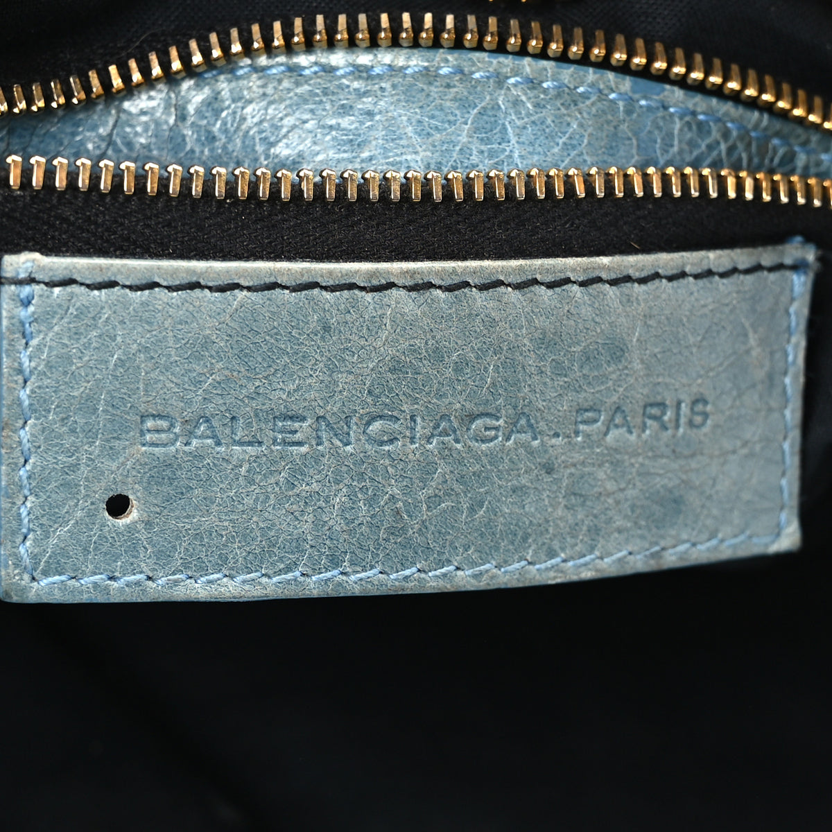 Balenciaga Agneau Giant 21 Gold Hardware City Sky Blue 7 of 12