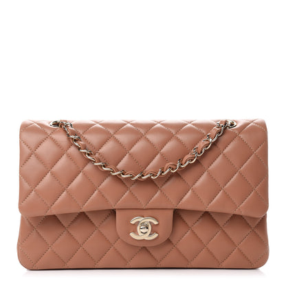 Chanel Lambskin Quilted Medium Double Flap Brown 1 of 10