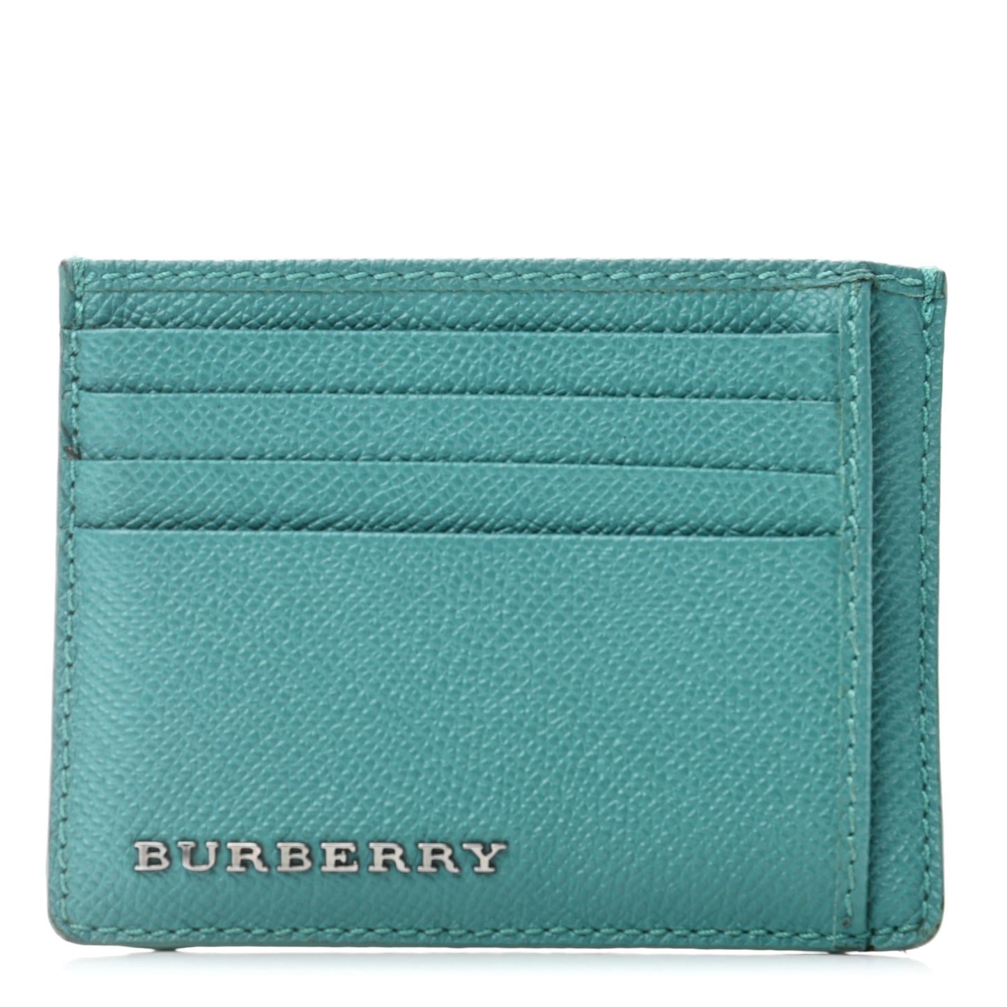 Calfskin Card Holder Blue