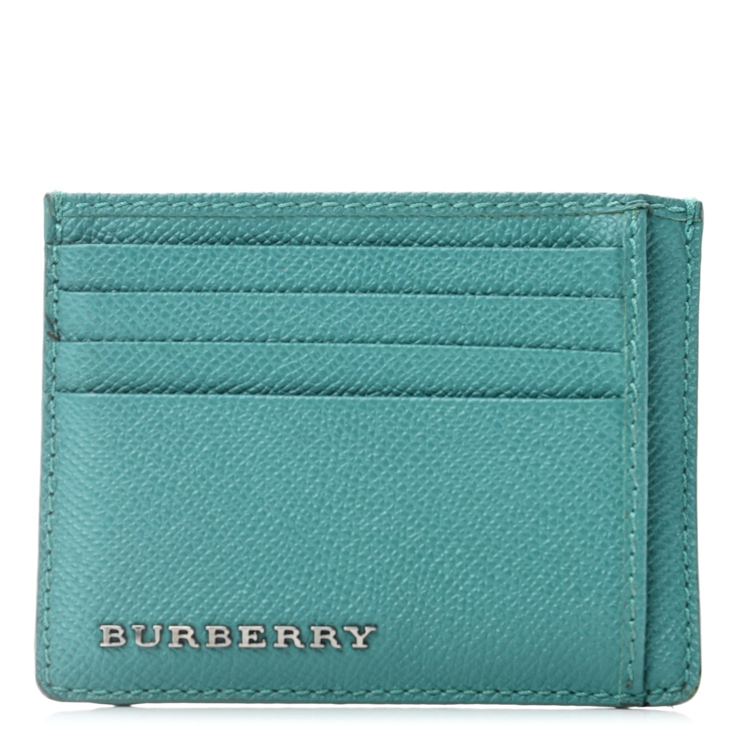 Burberry Calfskin Card Holder Blue 1 of 6