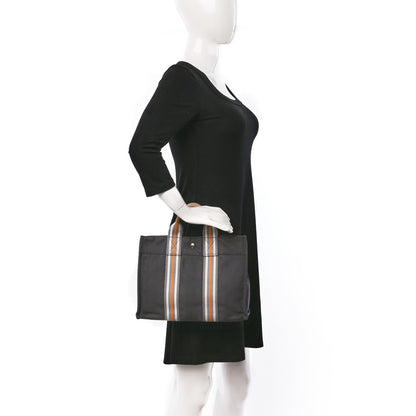 Hermes Cotton Canvas Tout Fourre PM Grey 2 of 8