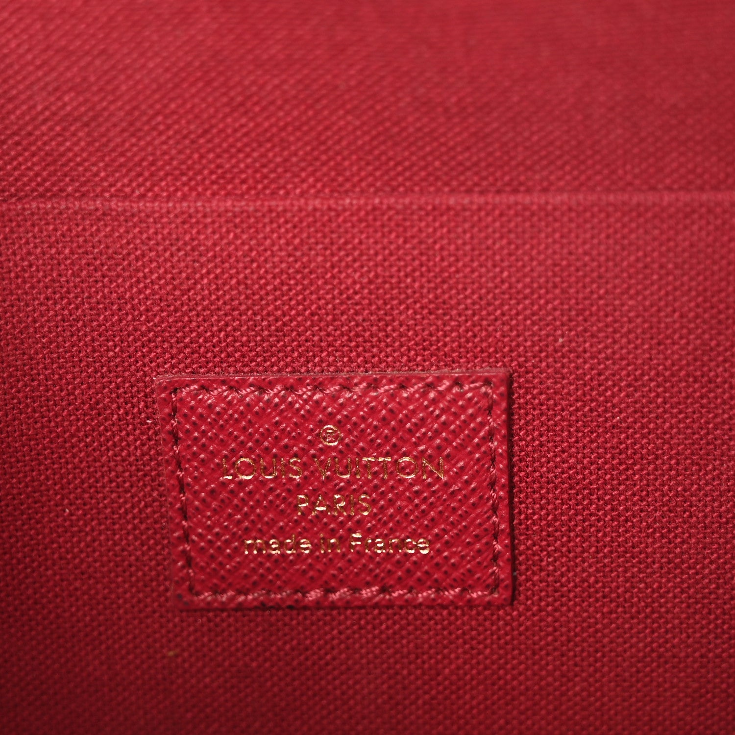 Louis Vuitton Monogram Pochette Felicie Chain Wallet Fuchsia 8 of 12