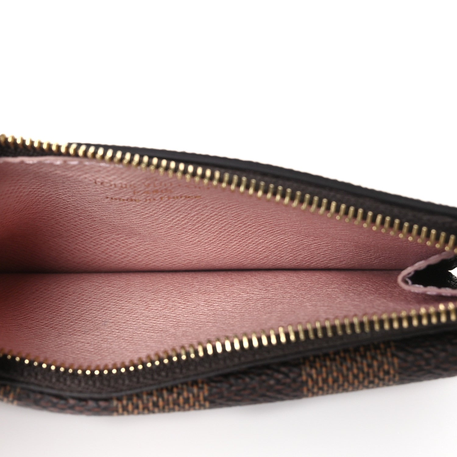 Louis Vuitton Damier Ebene Recto Verso Card Holder Rose Ballerine 5 of 7