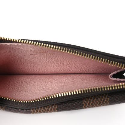 Louis Vuitton Damier Ebene Recto Verso Card Holder Rose Ballerine 5 of 7