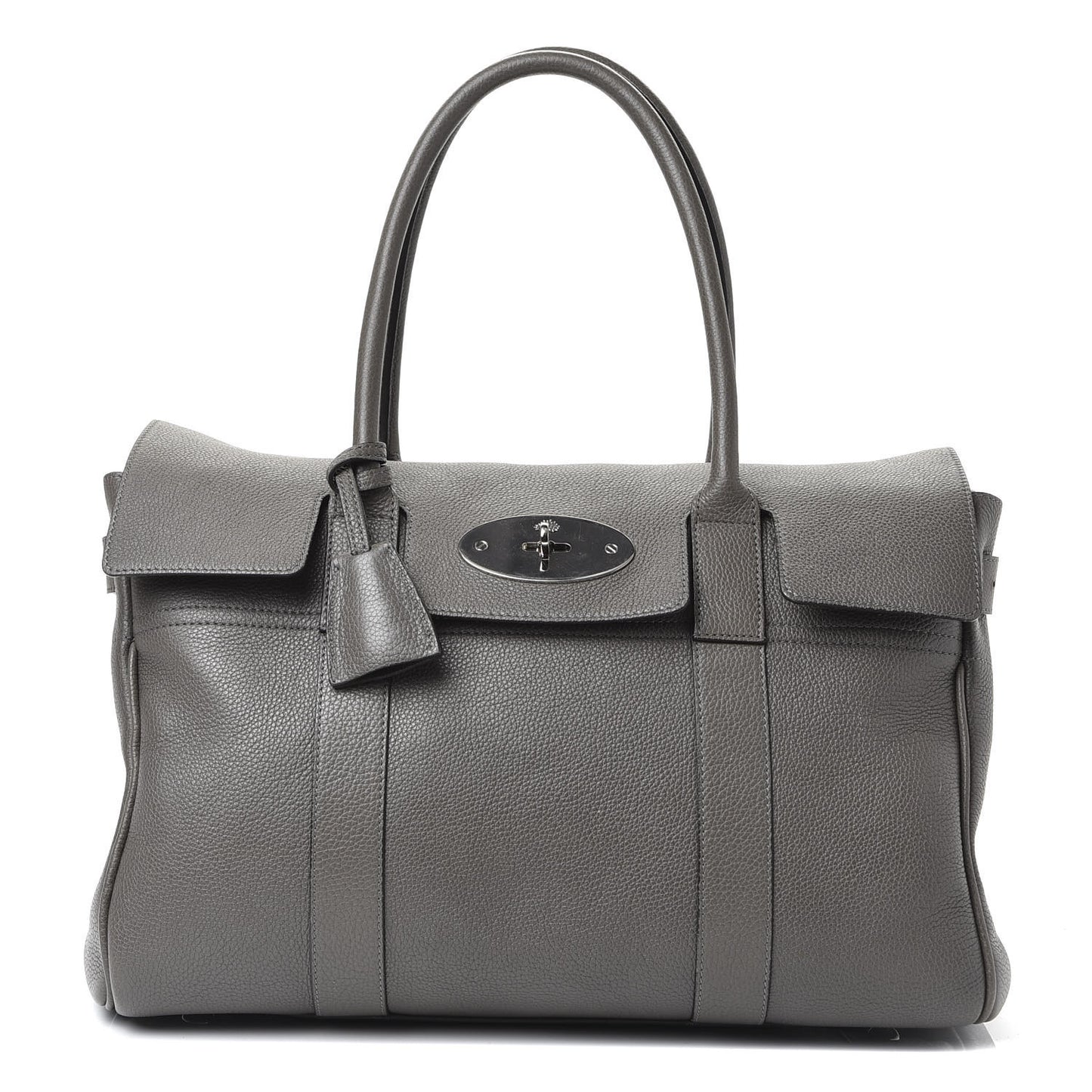 Classic Grain Bayswater Satchel Mole Grey