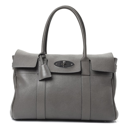 Mulberry Classic Grain Bayswater Satchel Mole Grey 1 of 9