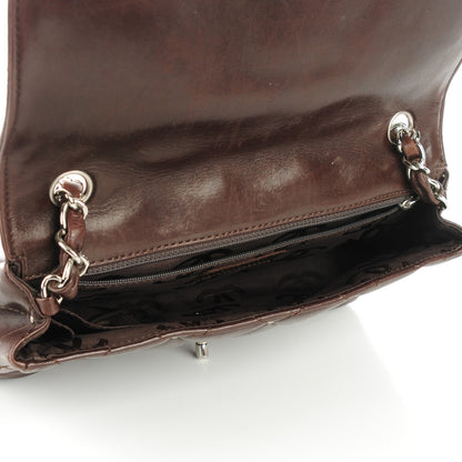 Chanel Lambskin Studded Medium Flap Brown 5 of 8