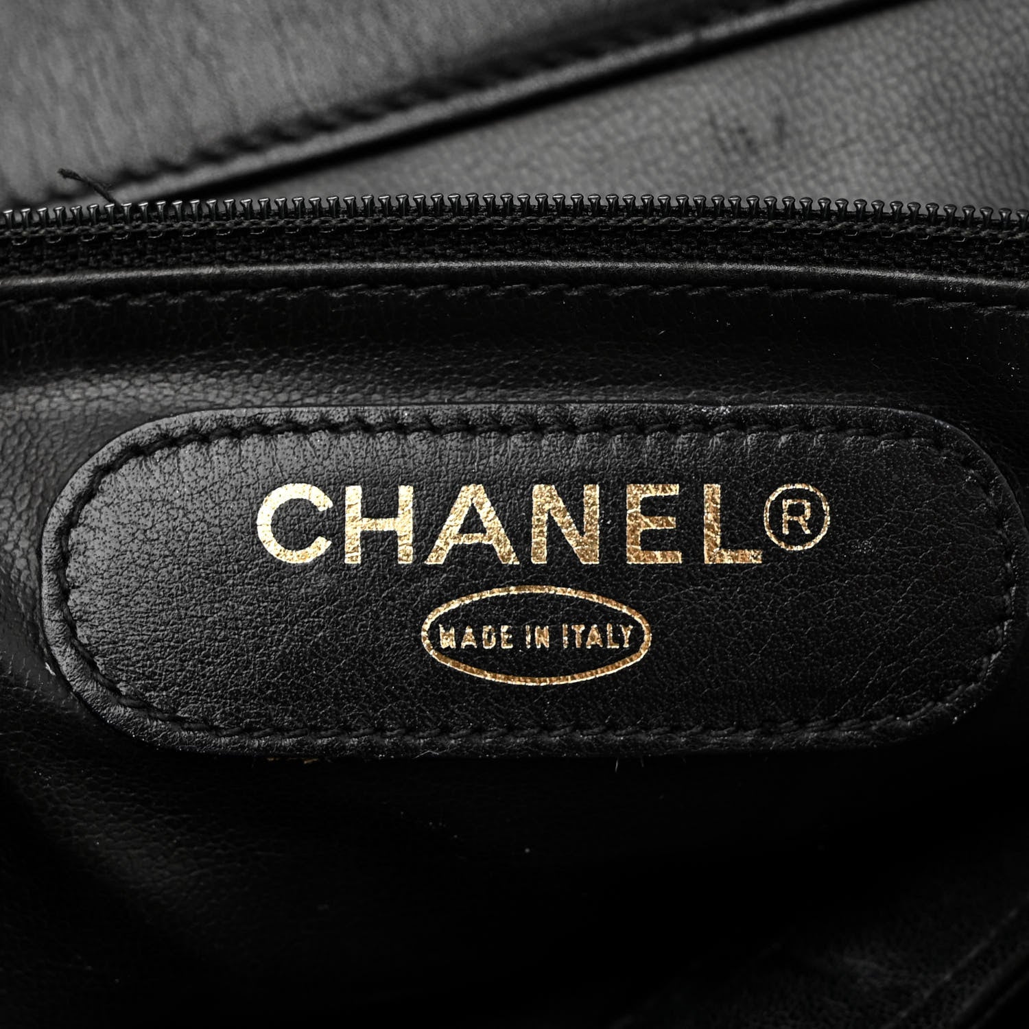 Chanel Calfskin Stitched XL Weekender Black 7 of 15