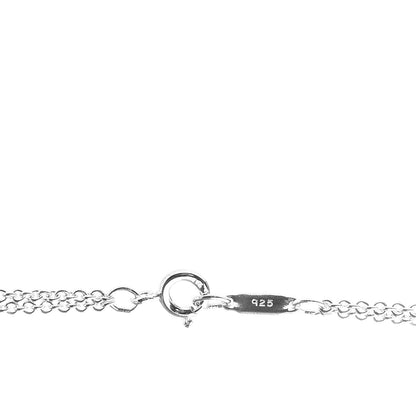 Tiffany Sterling Silver Figure 8 Pendant Necklace 5 of 6