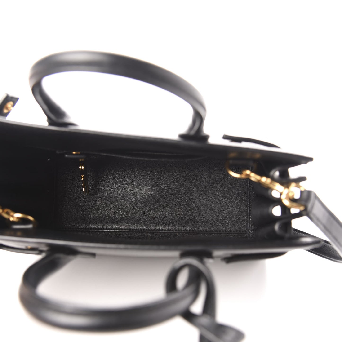 Calfskin Nano Sac de Jour Black