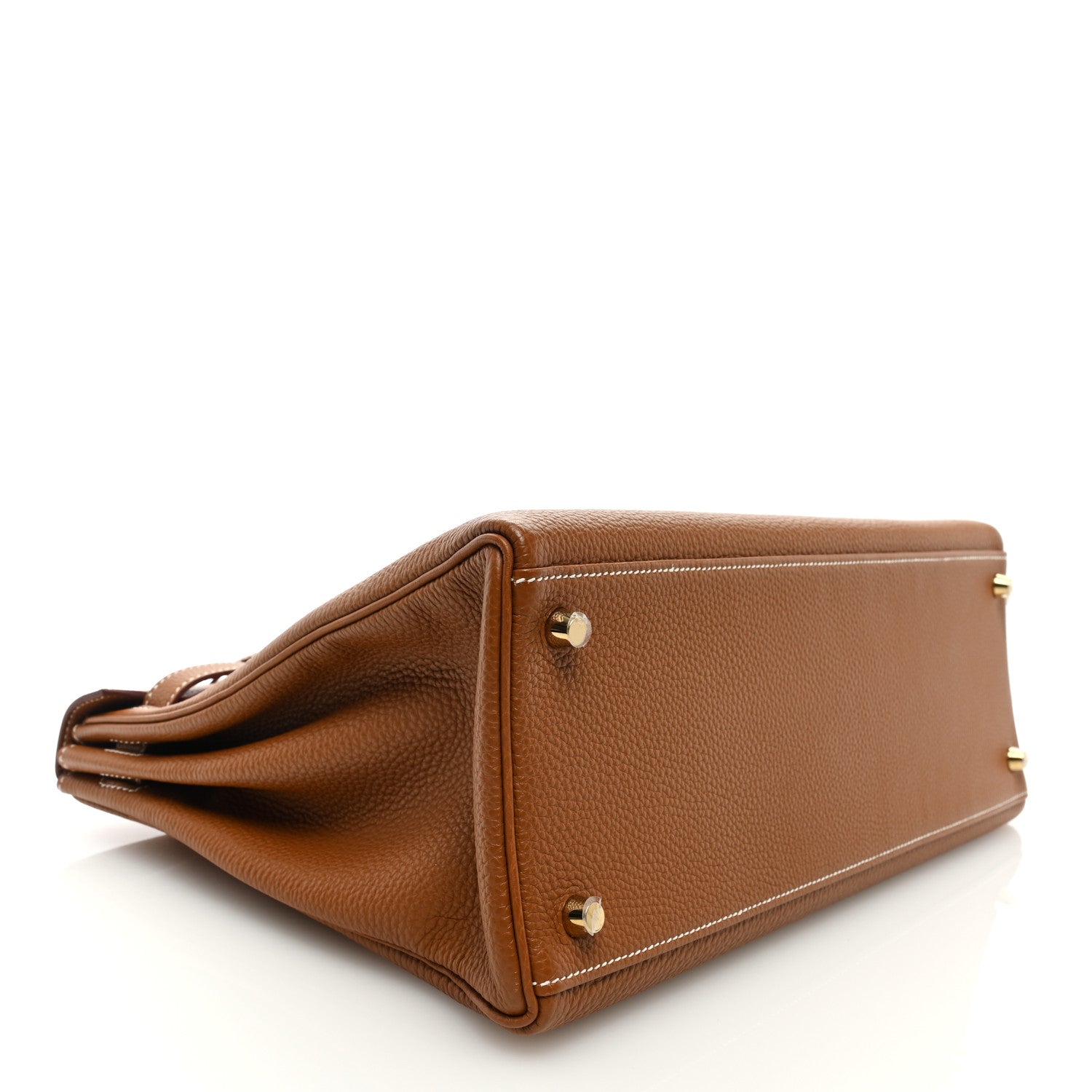 Hermes Togo Kelly Retourne 35 Gold 4 of 9