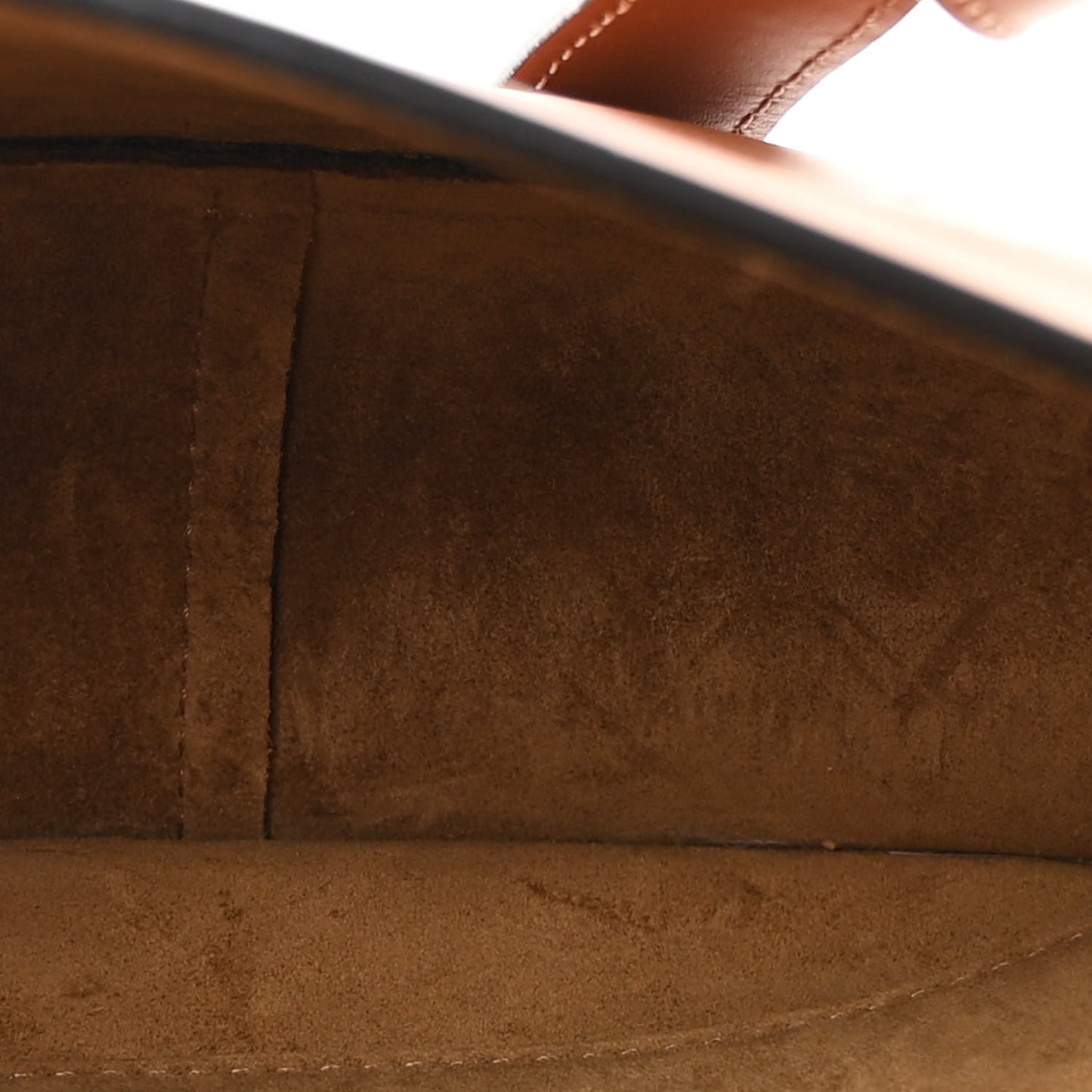 Calfskin Jacquard Small Gate Dual Bag Tan