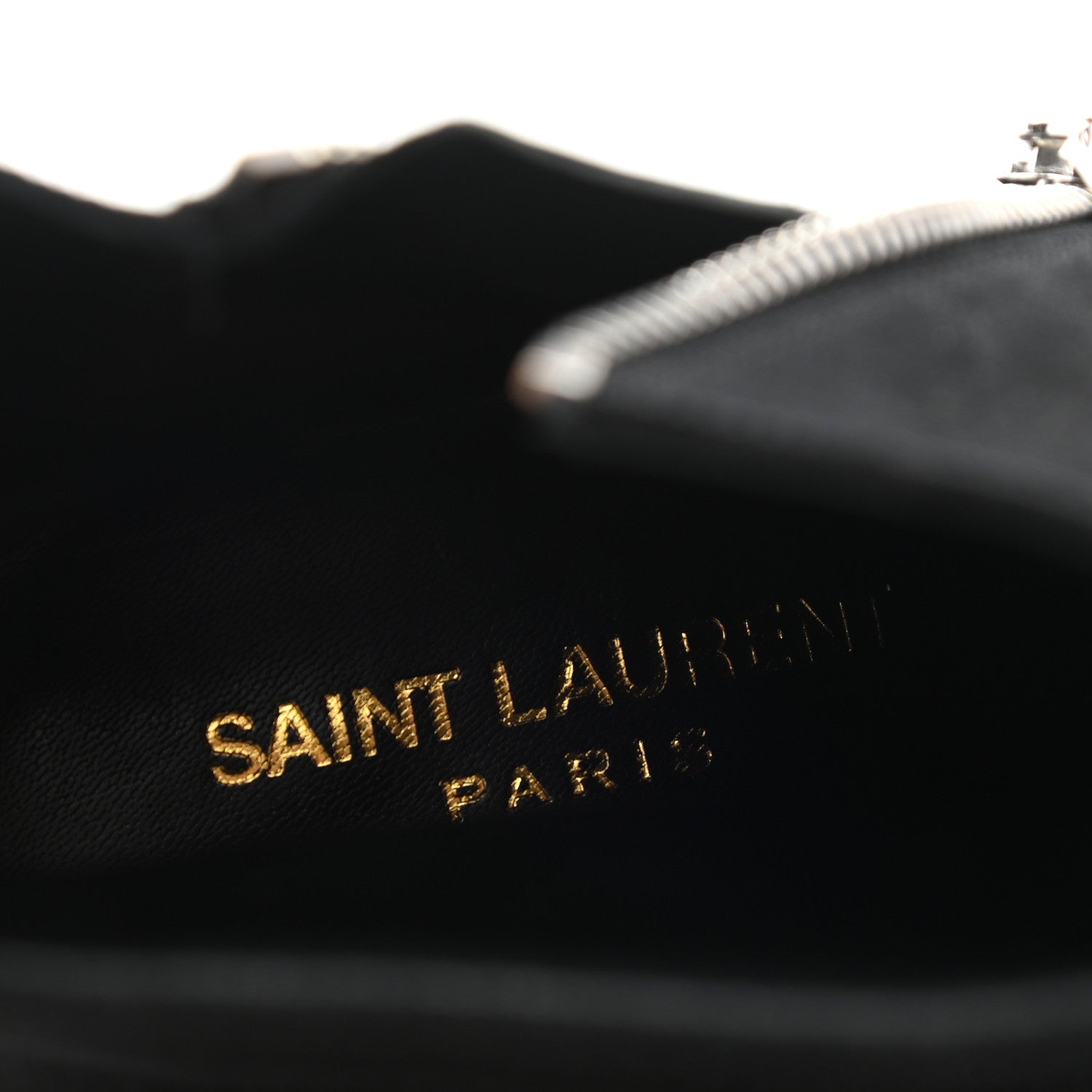 Saint Laurent Suede Soho Niki 85 Zip Booties 37.5 Black 8 of 9