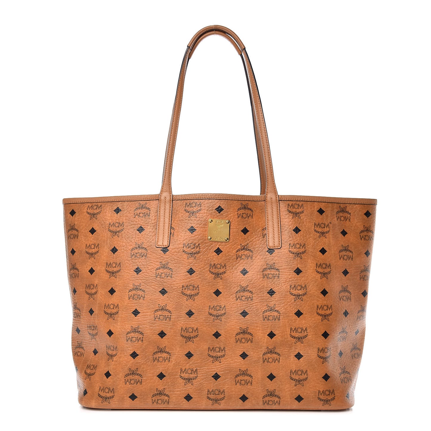 Visetos Shopper Tote Cognac