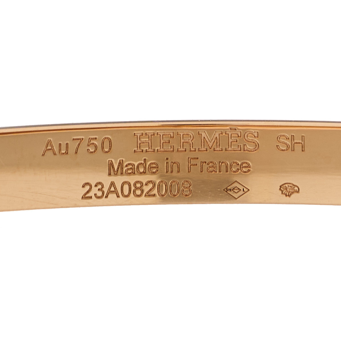 18K Rose Gold Diamond PM Kelly Bracelet SH