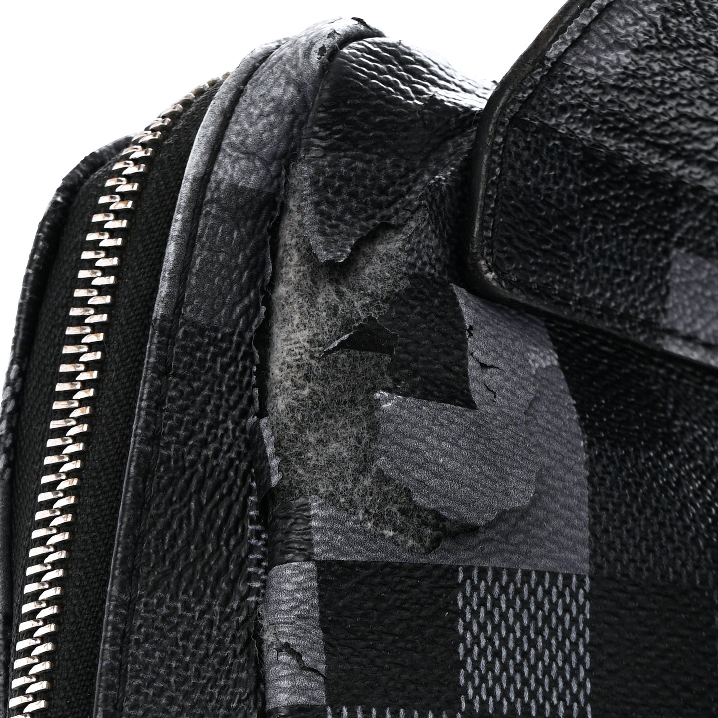 Damier Graphite Pixel Avenue Sling Backpack Gris