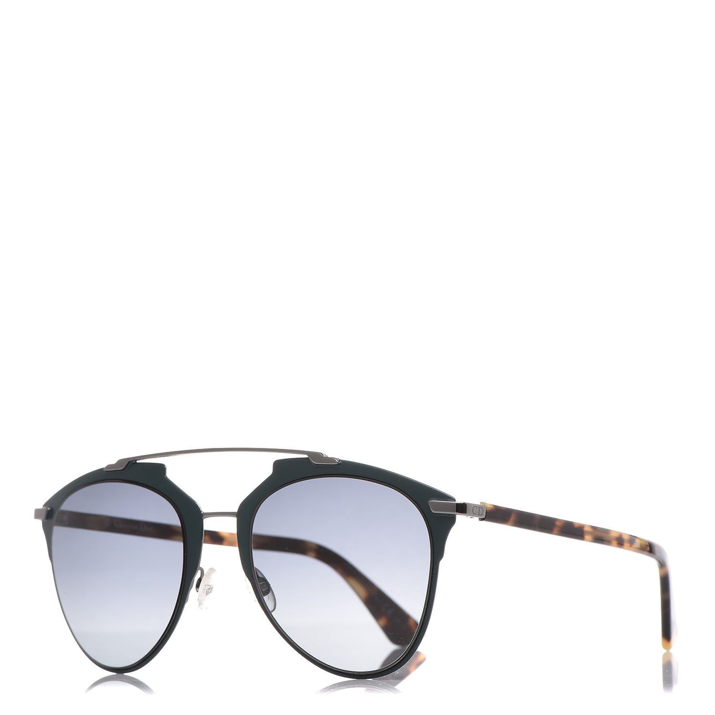 Reflected Sunglasses Green