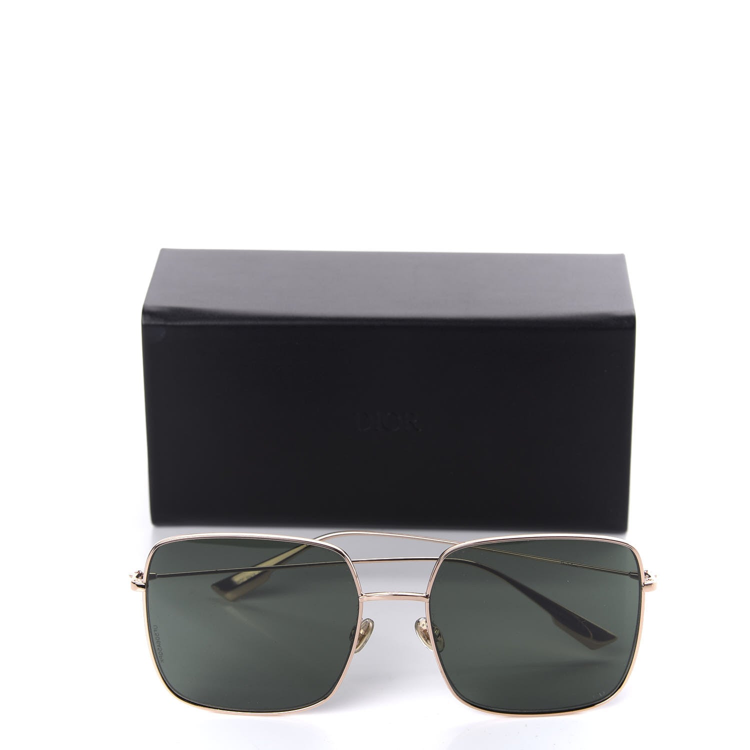 Christian Dior Metal DiorStellaire 1 Sunglasses Rose Gold Green 8 of 8