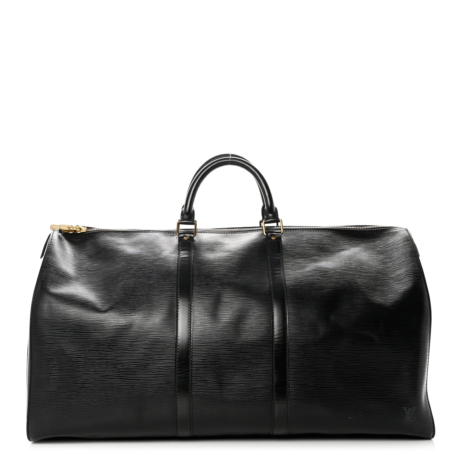 Louis Vuitton Epi Keepall 55 Black 1 of 8