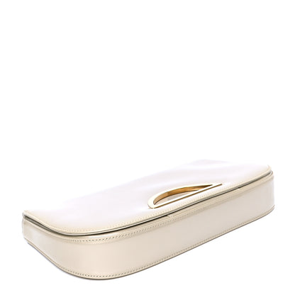 Christian Dior Patent Trotter Maris Pearl Shoulder Bag Light Beige 3 of 7