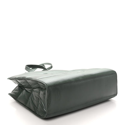 Telfar Nylon Medium Puff Shopping Bag Green 4 of 10