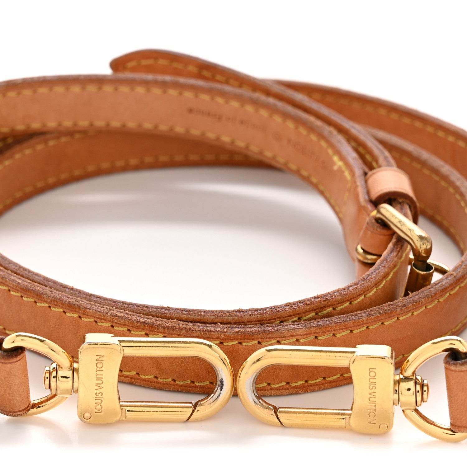 Louis Vuitton Vachetta 16mm Adjustable Shoulder Strap 3 of 7