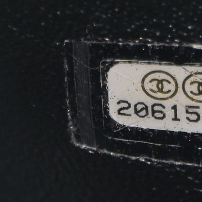 Chanel Lambskin Quilted Jumbo Double Flap Black 6 of 13