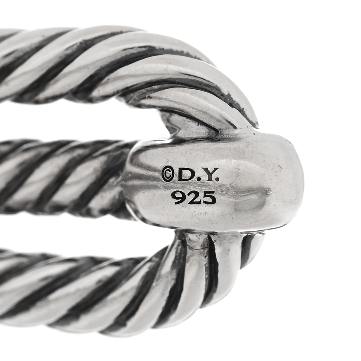 Sterling Silver Diamond Three Row Confetti Cuff Bracelet